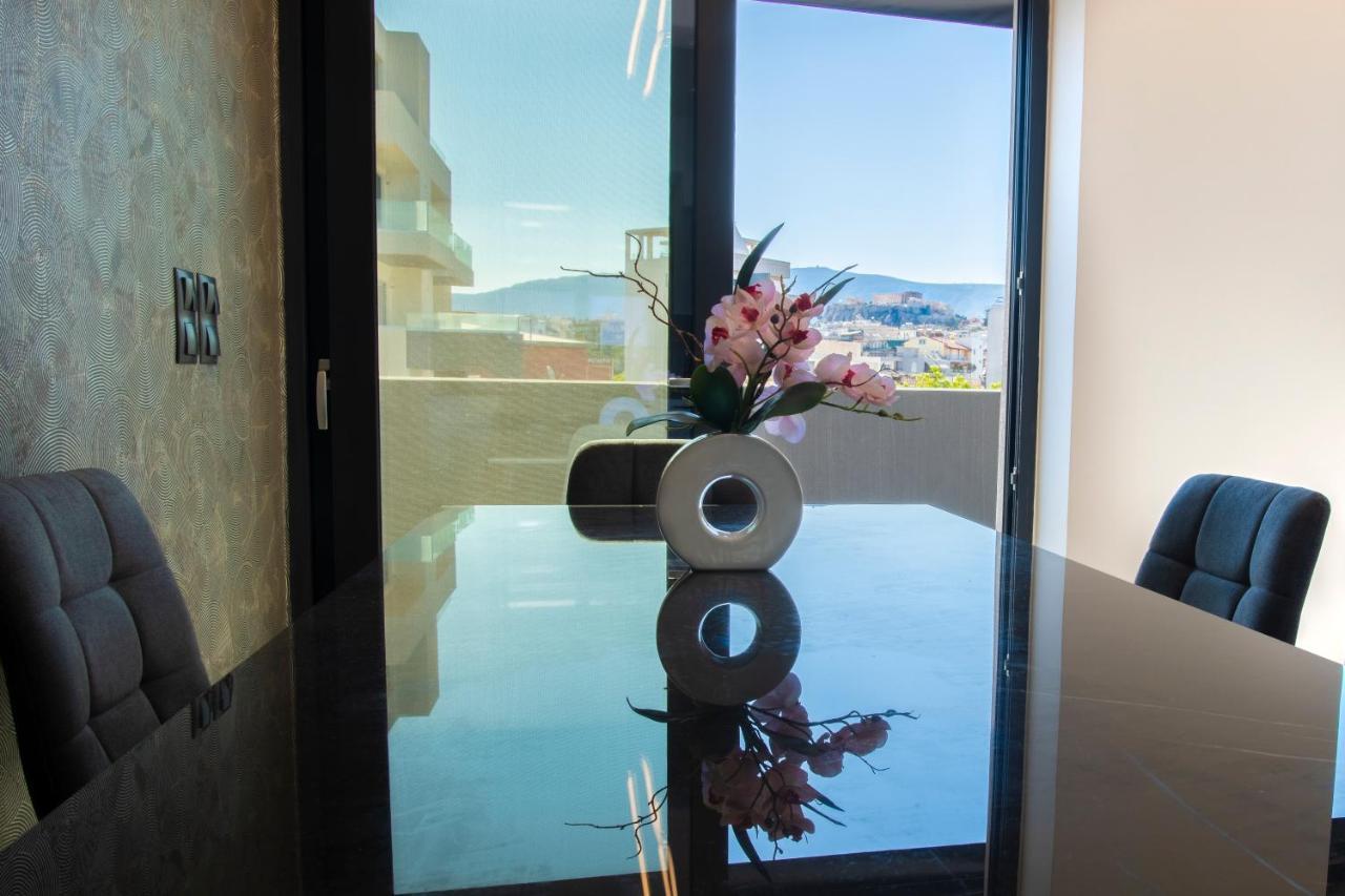 Luxury Penthouse With Acropolis View And Jacuzzi Apartment Atena Exterior foto